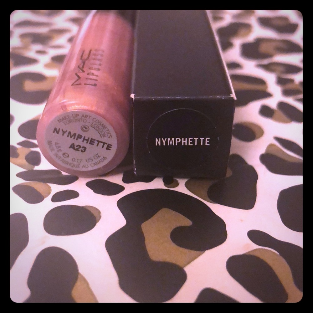 ⭐️MAC COSMETICS⭐️LTD⭐️LIPGLASS in “NYMPHETTE” - Picture 2 of 4